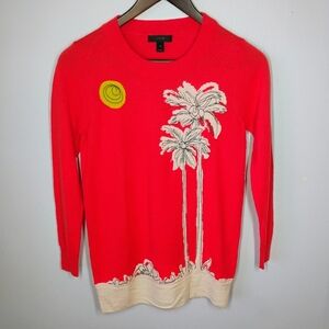 J. Crew graphic Sweater